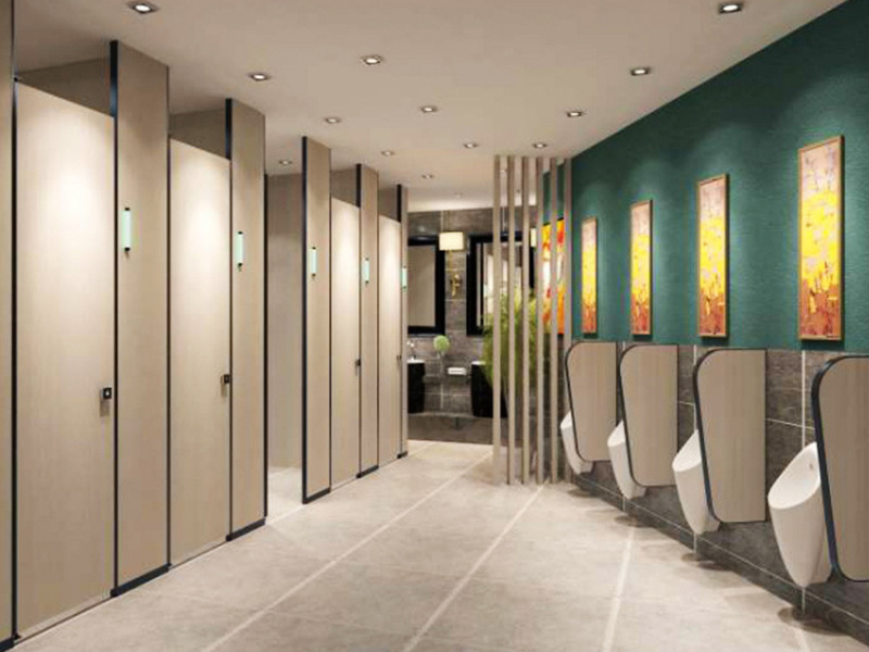 香檳金衛(wèi)生間隔斷